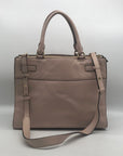 Michael Kors Reagan Soft Pink Leather Satchel