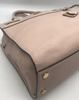 Michael Kors Reagan Soft Pink Leather Satchel