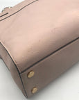 Michael Kors Reagan Soft Pink Leather Satchel