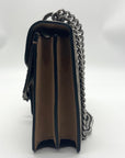 Gucci Beige And Ebony GG Supreme Dionysus Medium Shoulder Bag