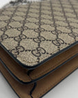 Gucci Beige And Ebony GG Supreme Dionysus Medium Shoulder Bag