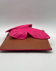 Sophia Webster Brown Butterfly Leather Convertible Pouch