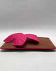 Sophia Webster Brown Butterfly Leather Convertible Pouch