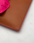 Sophia Webster Brown Butterfly Leather Convertible Pouch