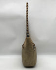 Brighton Gold Pebbled Leather Barbados Shoulder Bag