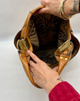 Steve Madden Tan Leather Hobo/Shoulder Bag