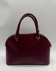 Michael Kors Burgundy Leather Handbag