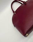 Michael Kors Burgundy Leather Handbag
