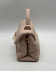 Ted Baker Pink Leather Poppy Moon Top Handle Bag