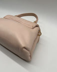 Ted Baker Pink Leather Poppy Moon Top Handle Bag