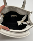 Aldo White Keylani Small Satchel Bag