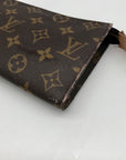 Louis Vuitton Brown Monogram Leather Pouch
