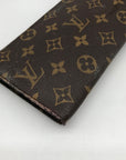 Louis Vuitton Brown Monogram Leather Pouch