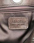 Max Mara Brown Leather Shoulder Bag