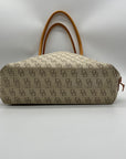 Dooney & Bourke Small Tan Tulip Tassel Tote Bag