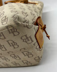 Dooney & Bourke Small Tan Tulip Tassel Tote Bag