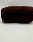 Cole Haan Brown Suede Shoulder Bag