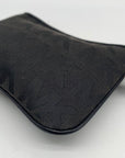 Michael Kors Black Signature Canvas Wristlet Clutch