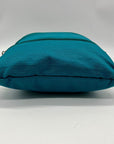 Baggallini Blue Nylon Big Zipper Crossbody Bag