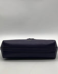 Kate Spade Dark Purple Pebbled Leather Mini Crossbody Bag