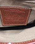 Vintage Coach Brown Leather Sheridan Mayfield Shoulder Bag