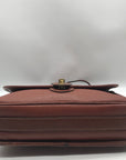 Vintage Coach Brown Leather Sheridan Mayfield Shoulder Bag