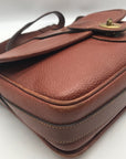 Vintage Coach Brown Leather Sheridan Mayfield Shoulder Bag