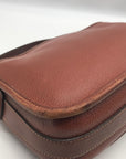 Vintage Coach Brown Leather Sheridan Mayfield Shoulder Bag