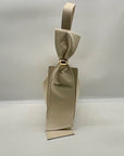 Arezzo Beige Leather Shoulder Bag