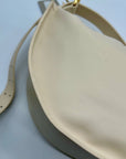 Arezzo Beige Leather Shoulder Bag