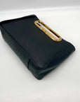 Michael Kors Chelsea Black Saffiano Leather Convertible Crossbody Clutch - NWT