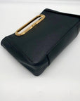 Michael Kors Chelsea Black Saffiano Leather Convertible Crossbody Clutch - NWT