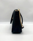 Michael Kors Chelsea Black Saffiano Leather Convertible Crossbody Clutch - NWT