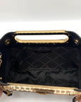 Michael Kors Chelsea Black Saffiano Leather Convertible Crossbody Clutch - NWT