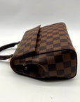 Louis Vuitton Damier Ebene Cluny Top Handle Satchel