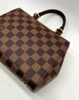 Louis Vuitton Damier Ebene Cluny Top Handle Satchel