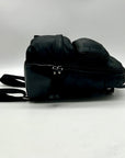 Furla Black Nylon Mini Backpack