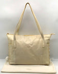 Hammitt Leather Semolina Cream Addie Large Shoulder Bag