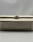 Kate Spade White Leather Adurey Flap Crossbody Bag