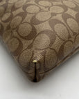 Coach Brown Signature Canvas File Crossbody Bag F29210
