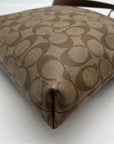 Coach Brown Signature Canvas File Crossbody Bag F29210