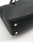 Michael Kors Sullivan Black Saffiano Leather Large Tote