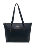 Coach Blue Crossgrain Leather Gallery Tote Bag F79608