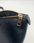 Coach Blue Crossgrain Leather Gallery Tote Bag F79608