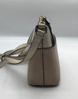 Kate Spade Mauve & Ivory Pebbled Leather Grove Street Millie Crossbody Bag