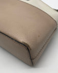 Kate Spade Mauve & Ivory Pebbled Leather Grove Street Millie Crossbody Bag