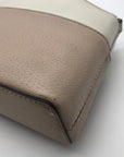 Kate Spade Mauve & Ivory Pebbled Leather Grove Street Millie Crossbody Bag