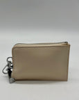 MMS Beige Box-Shaped Crossbody Bag
