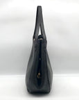 Style & Co Black Whipstitch Soft 4-Poster Tote