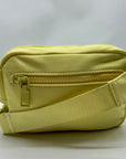 MMS Yellow Fabric Waist Bag
